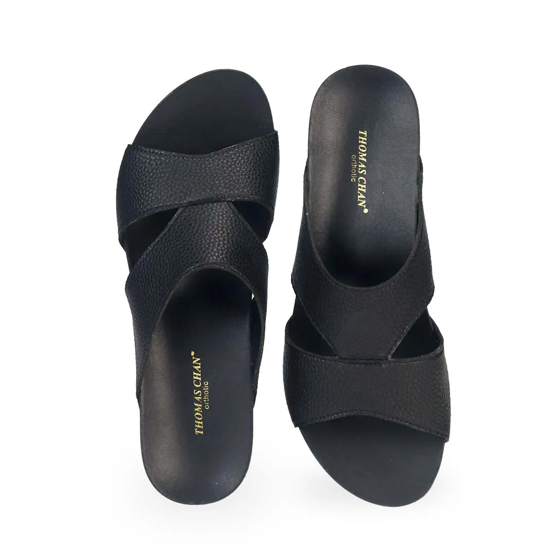 [20% off at cart] Pebble Lychee Everyday Low Wedge Slides