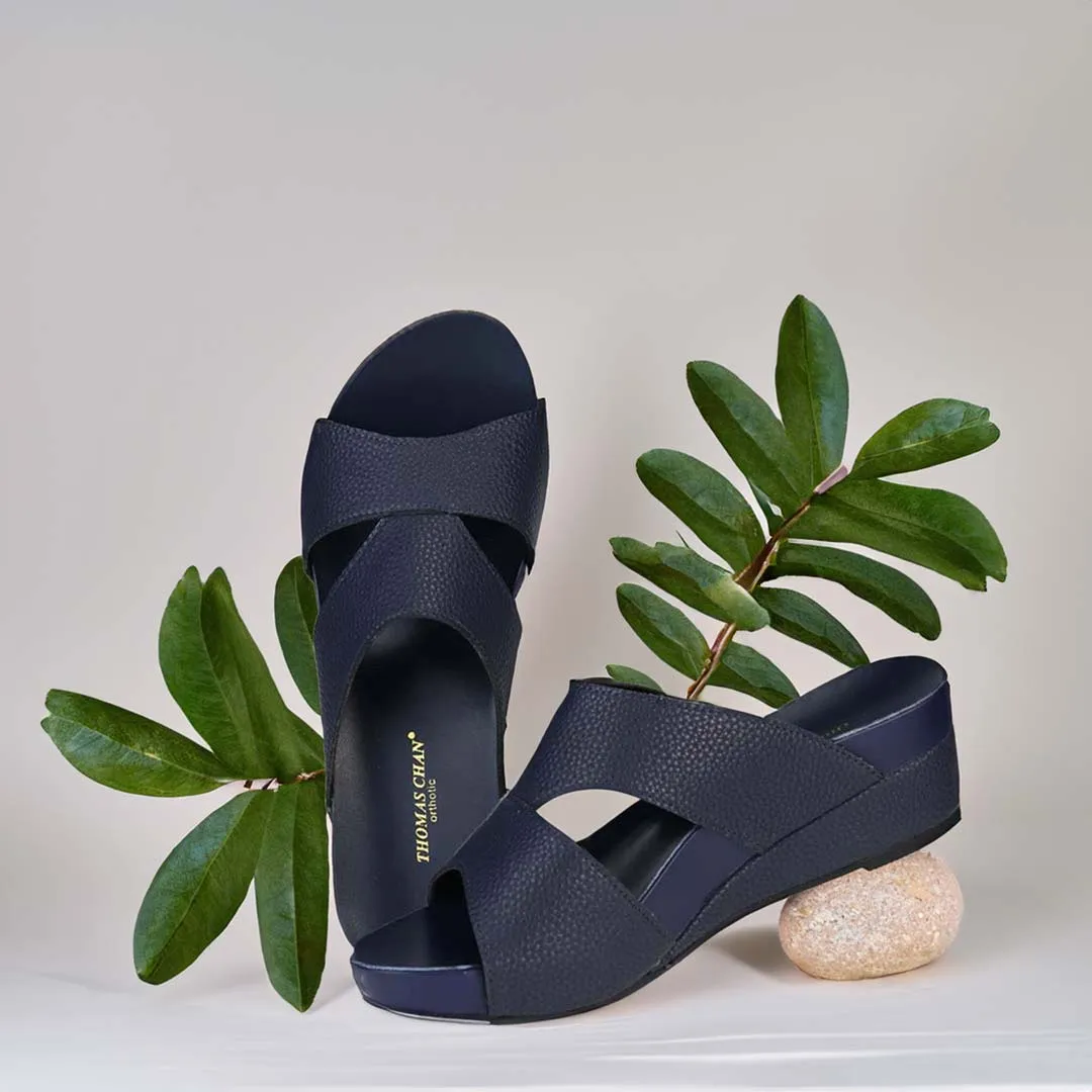 [20% off at cart] Pebble Lychee Everyday Low Wedge Slides