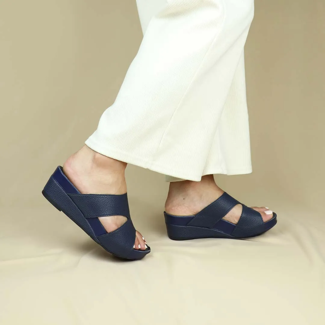 [20% off at cart] Pebble Lychee Everyday Low Wedge Slides