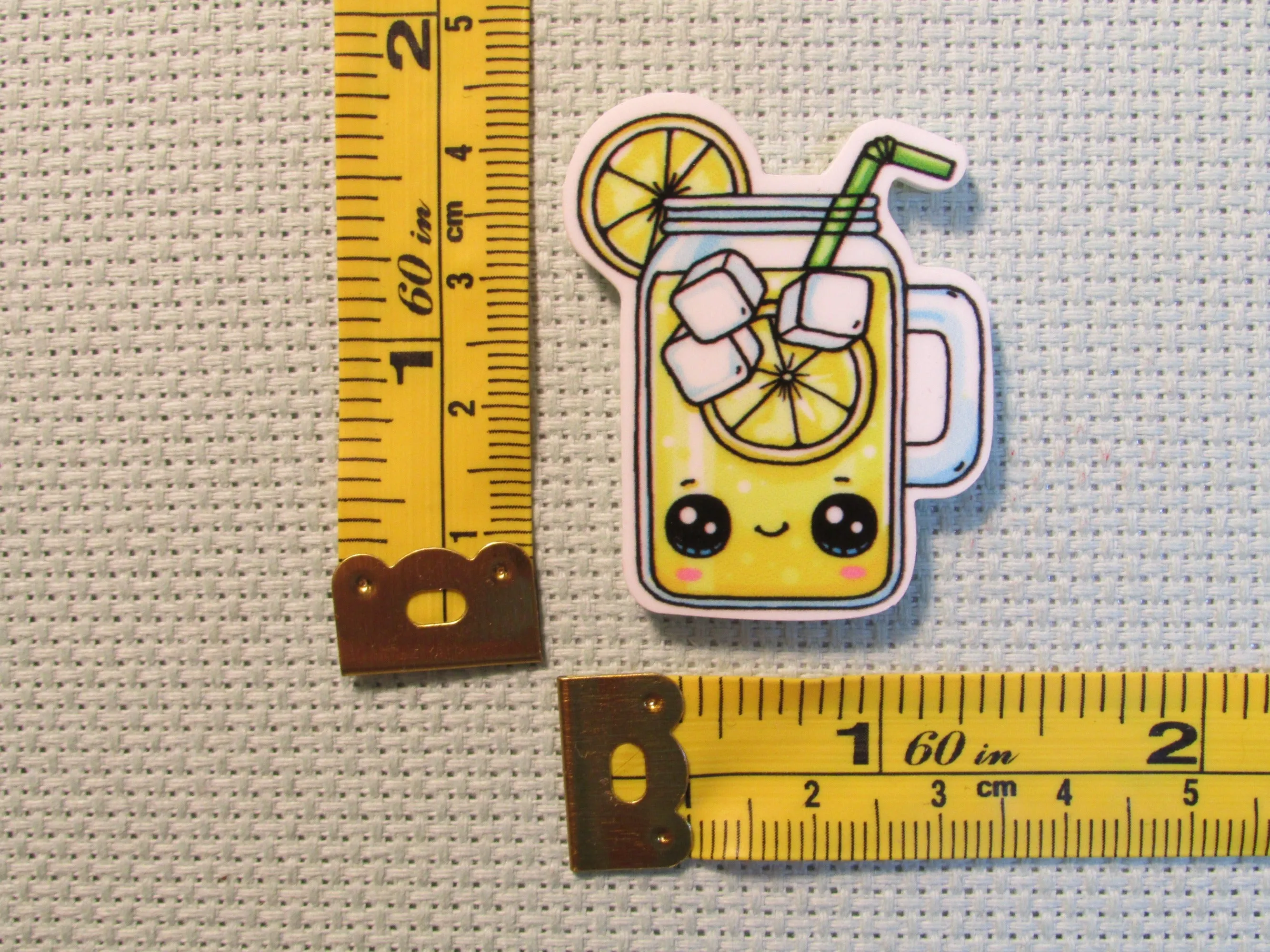 A Jar of Ice Cold Lemonade Needle Minder, Cover Minder, Magnet