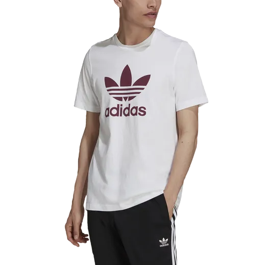 Adidas Original 3-TREFOIL T-SHIRT TEE Men’s -WHITE VICCRI