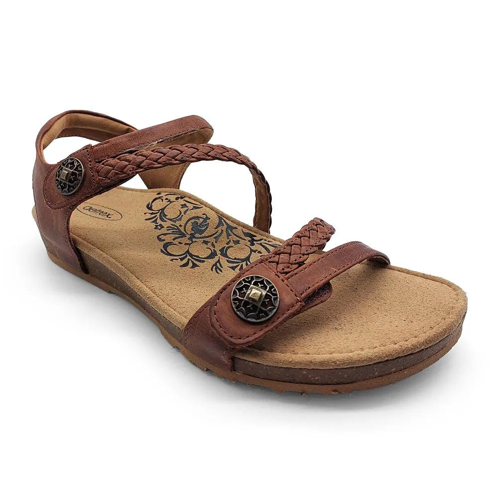 Aetrex Women's Jillian Walnut