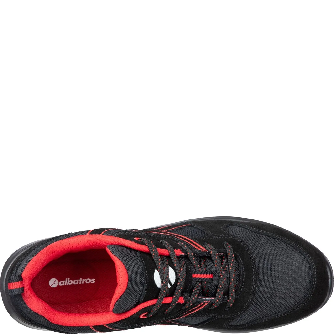 Albatros Clifton Low Safety Trainer S3 Black/Red