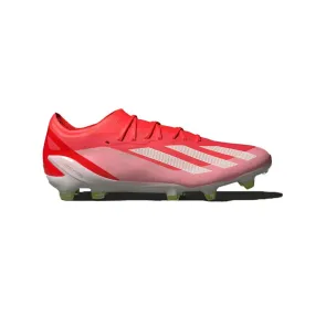 All Gender X Crazyfast Elite FG Soccer Shoe - Solar Red / Cloud White / Team Solar Yellow - Regular (D)