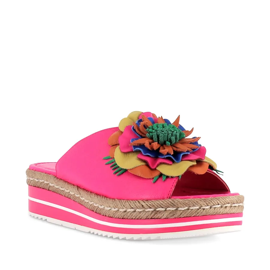 ALMEDAL - HOT PINK BRIGHT MULTI LEATHER