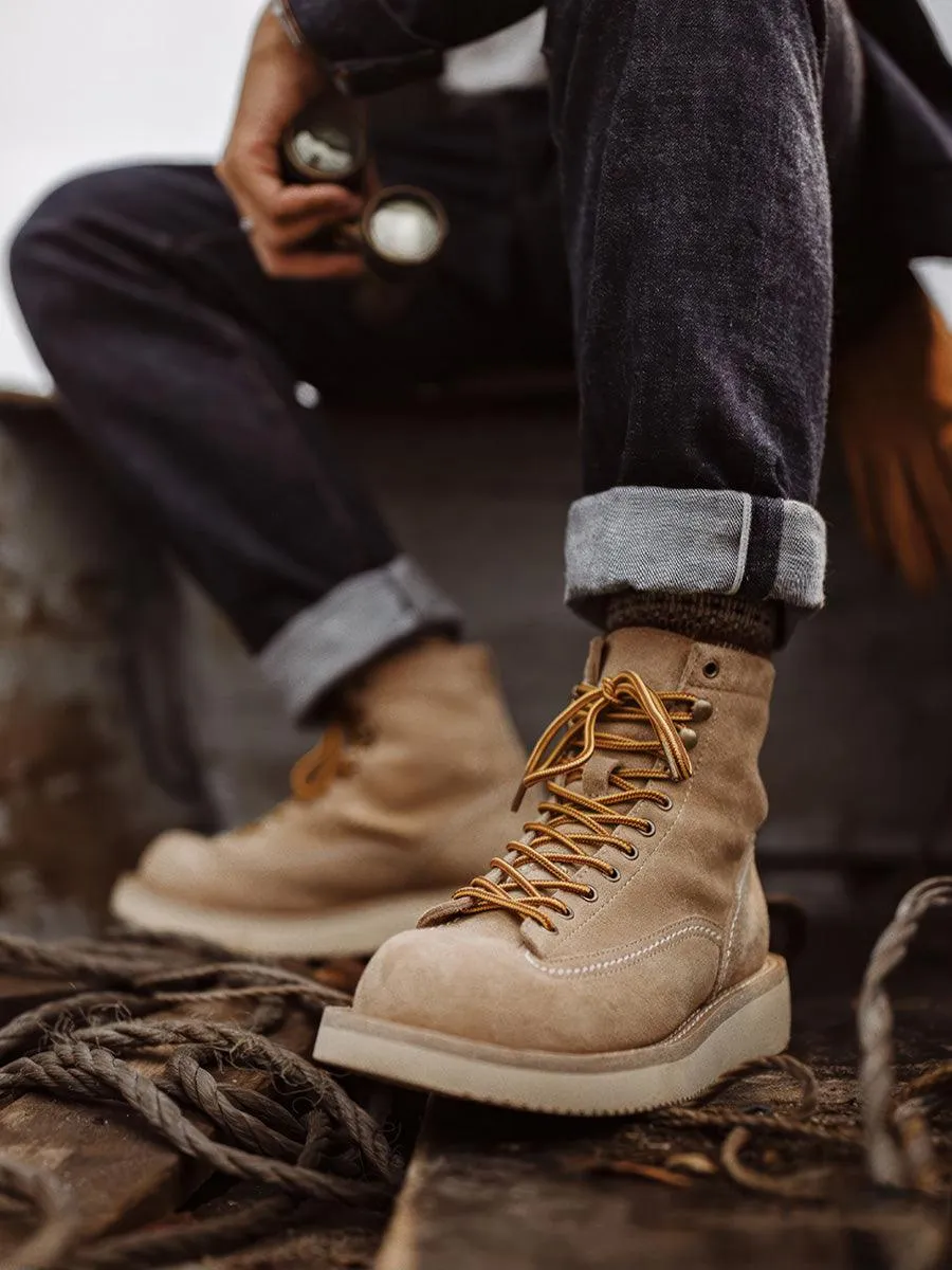 American Retro "Job Master" Thick Sole Boots