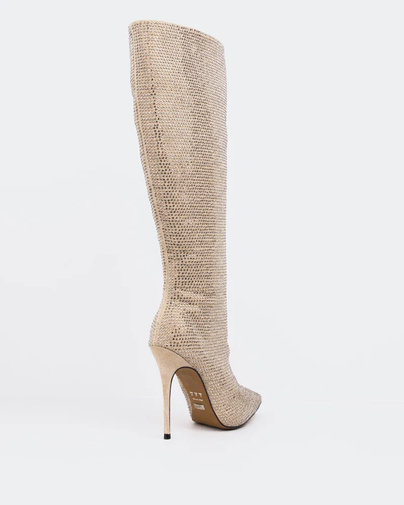 Basma Beige Suede