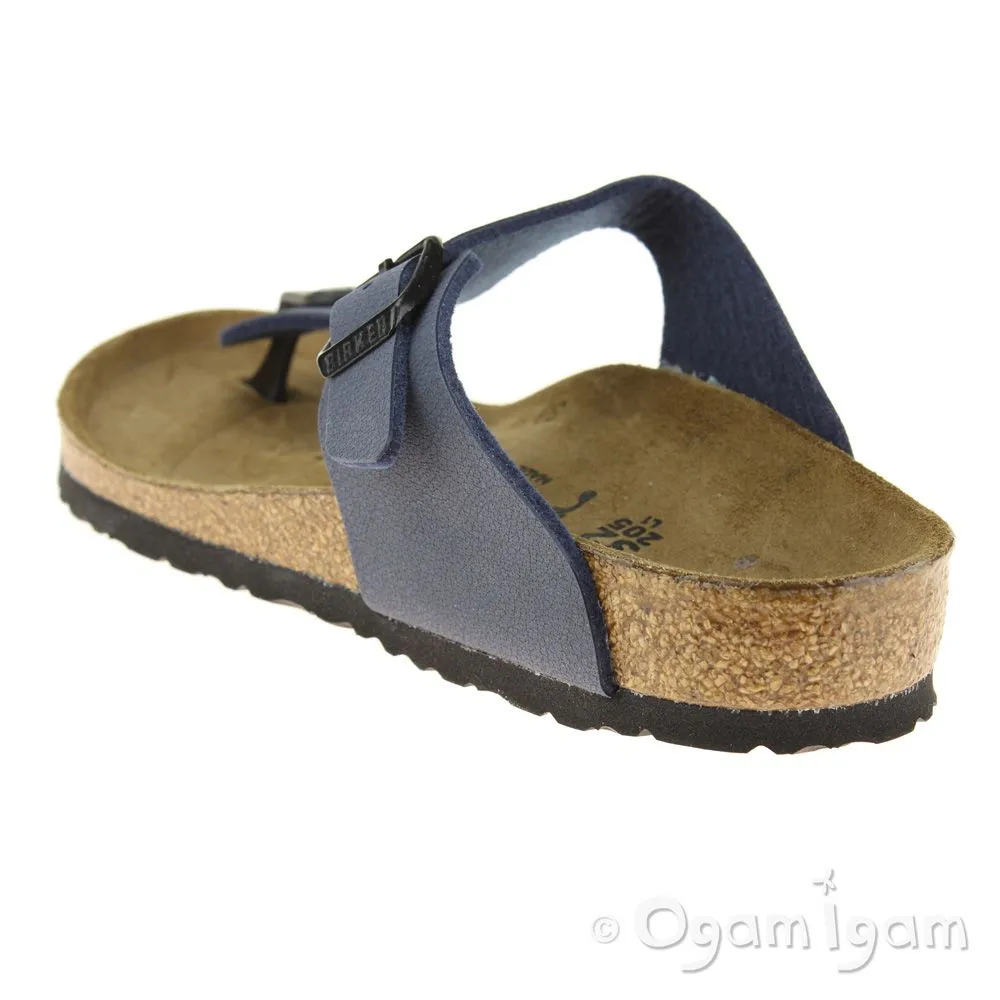 Birkenstock Gizeh Kids Navy Boys Girls Navy Toe-post Sandal