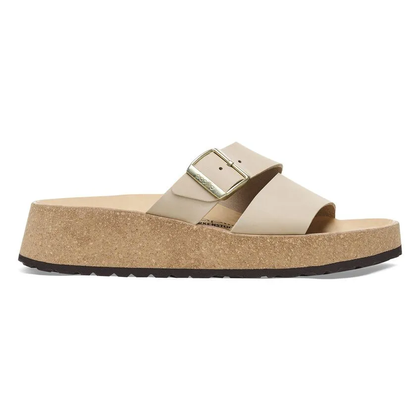 BIRKENSTOCK Women's Almina Nubuck Leather (Sandcastle)