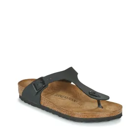 Birkenstock Women's Gizeh Birko-Flor Thong Sandal,Black