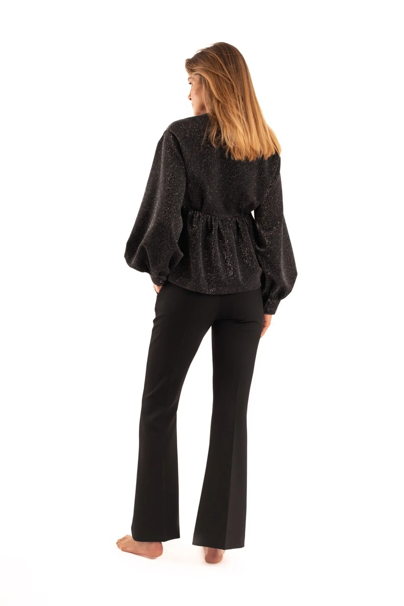 Black Flare Pants