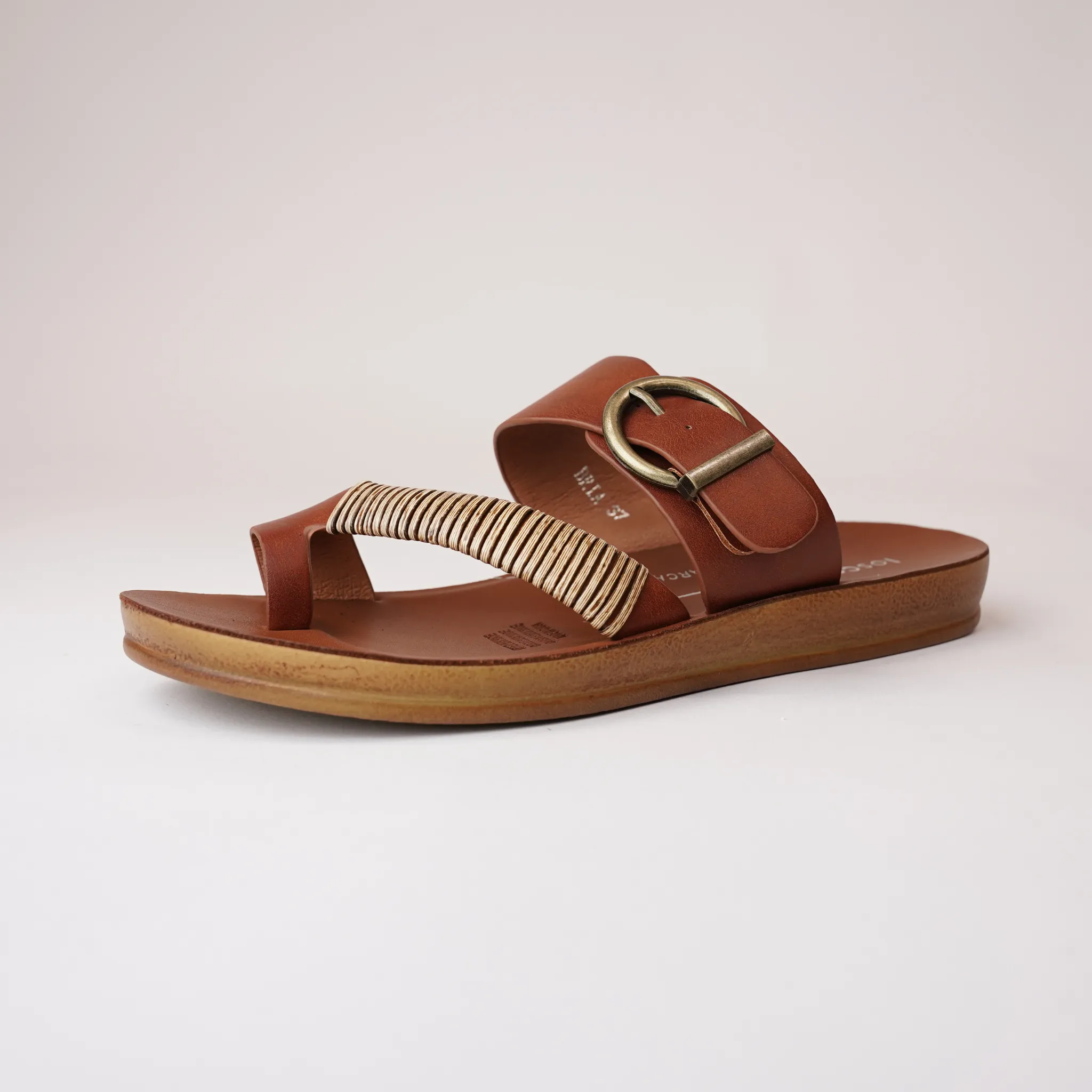 Bria Cognac Sandals