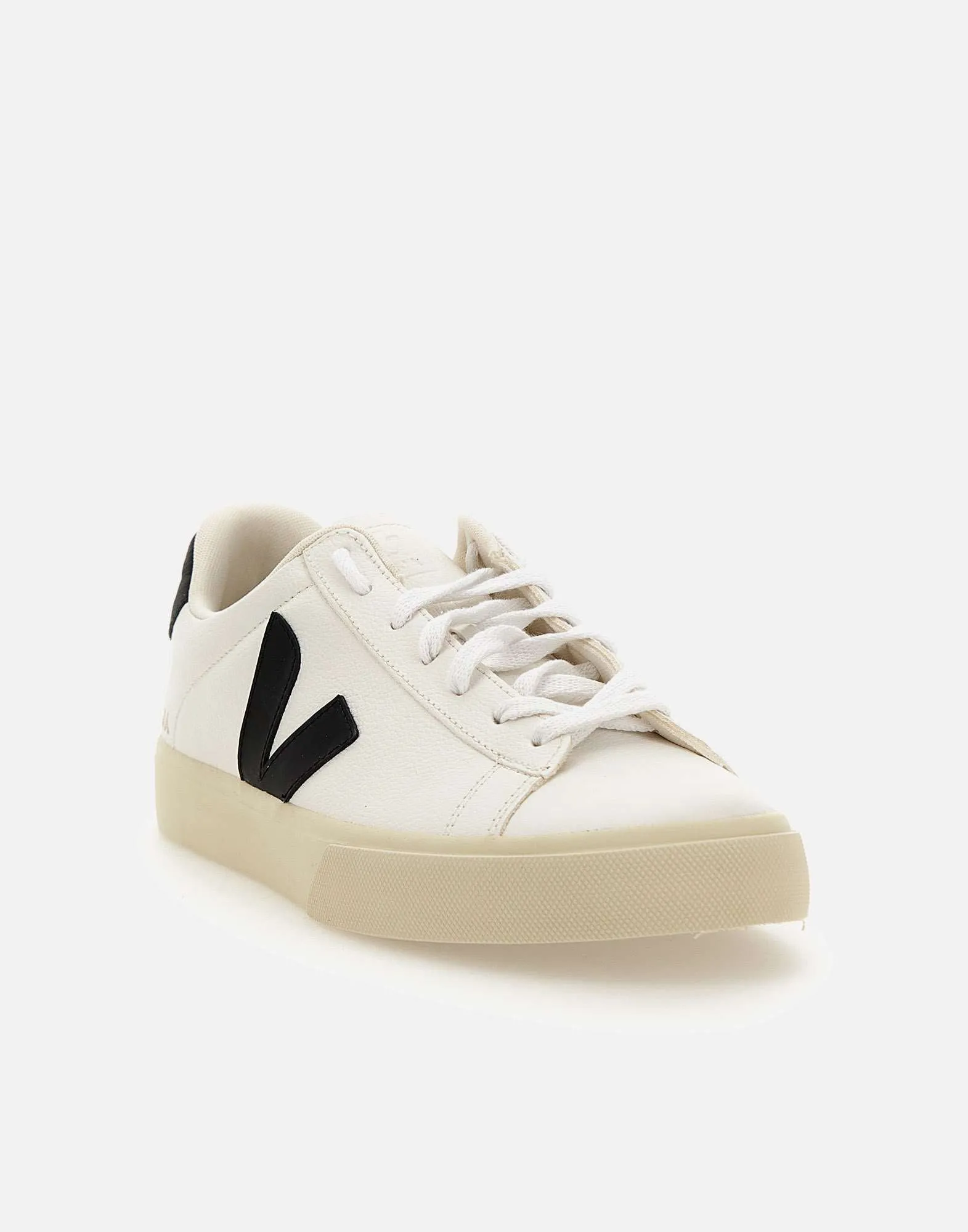 Campo Chromefree White Leather Sneakers