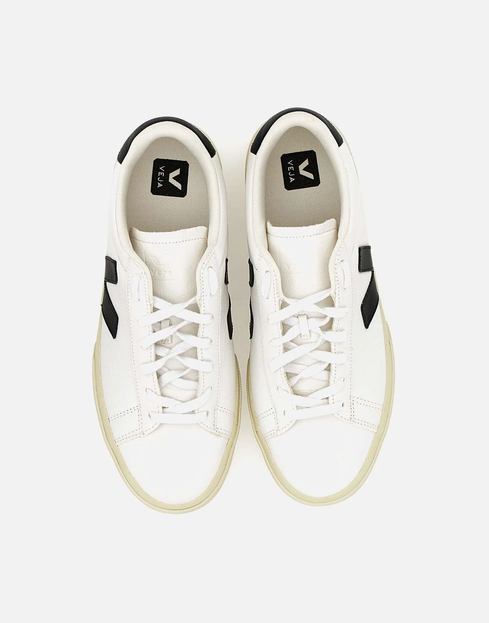 Campo Chromefree White Leather Sneakers