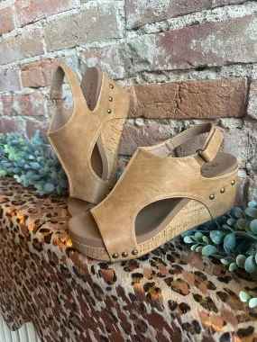 Caramel Smooth Carley Wedge