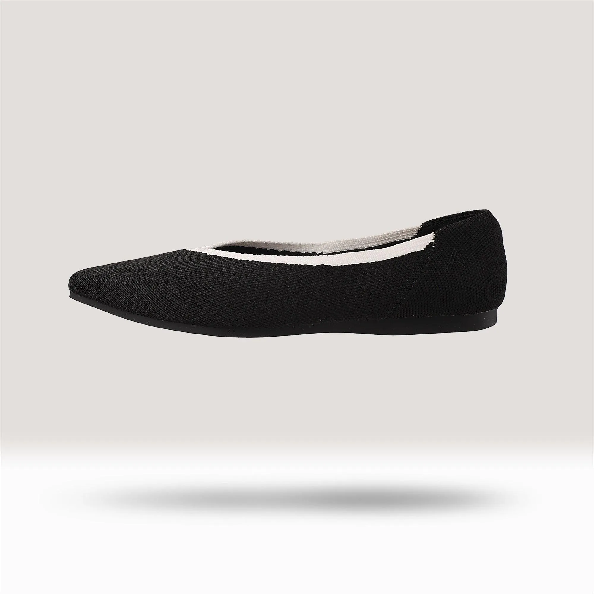 Charlotte Curved Pointed Toe Flats