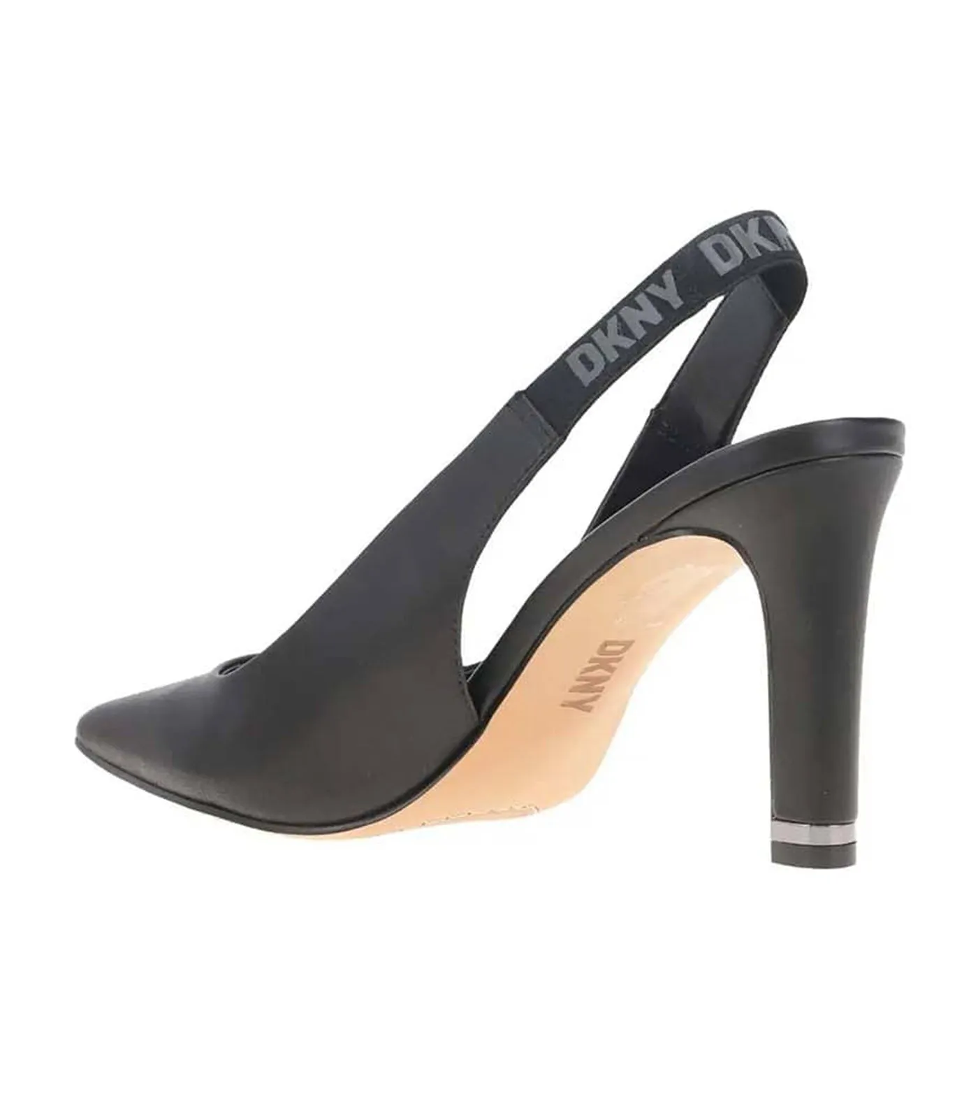 Cian Slingback Pumps Black/Dark Gun