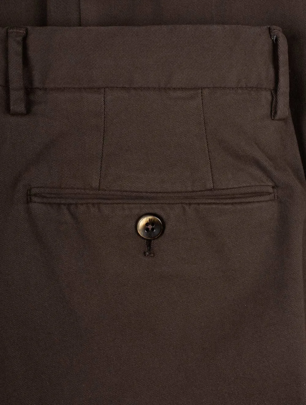 Cotton Chino Brown