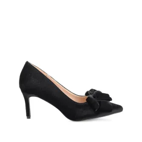 CRYSTOL STILETTO PUMP HEELS IN WIDE