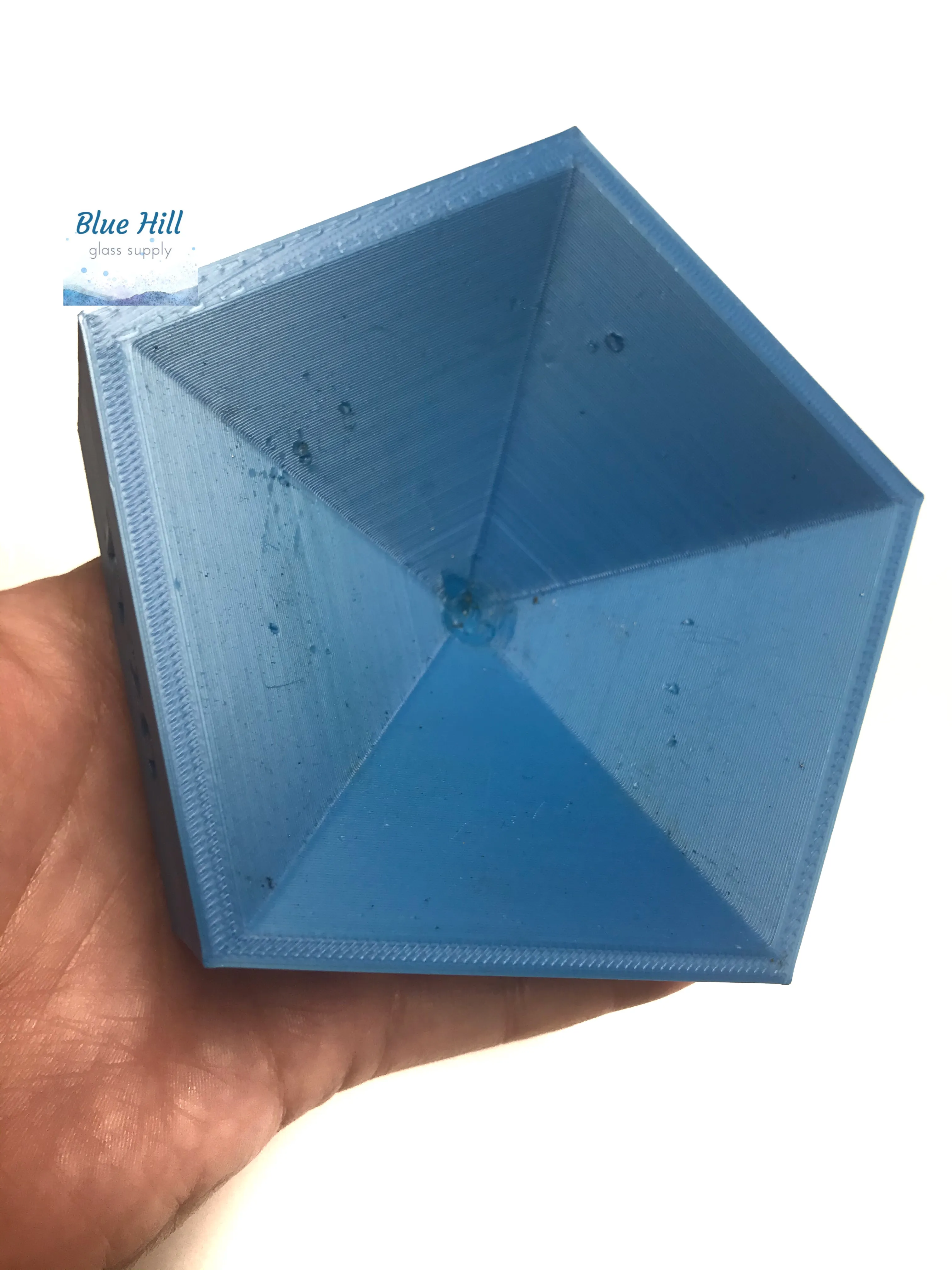 D20 Icosahedron MOLD for Stained Glass Making - Stained Glass Jig - Twenty Sided Shape Mold - Stained Glass Tools- Succulent/Flower Jig