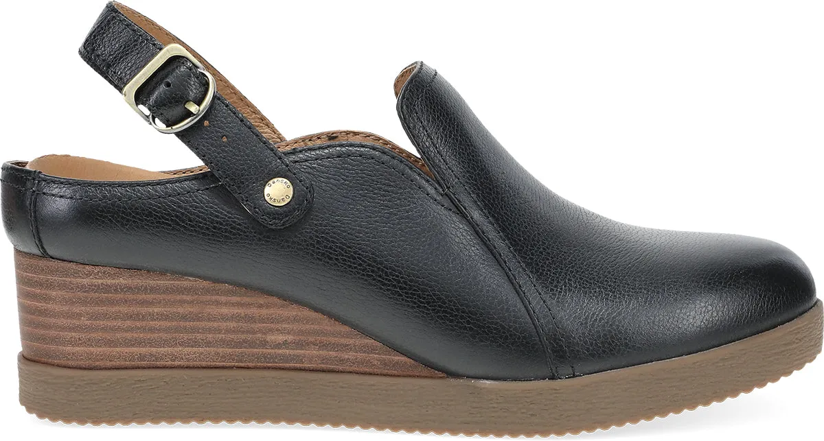 DANSKO SHERIDAN DRESSY WEDGE BLACK