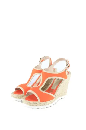 Edward Meller Orange Wedges 38