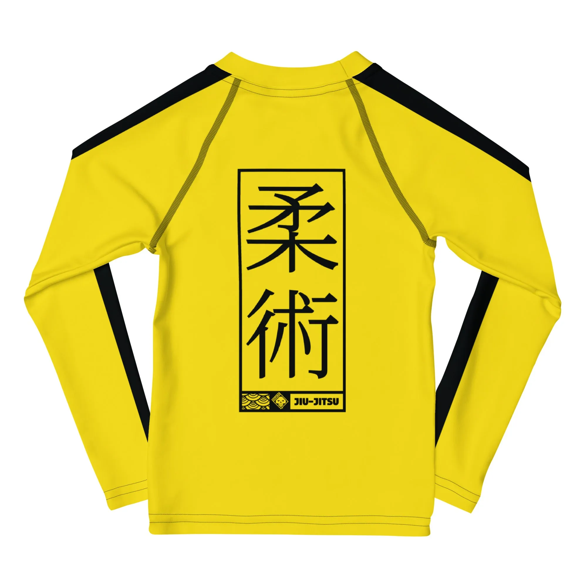 Empower Your Little Warrior: Girls' Bruce Lee Kill Bill Rash Guard - Jiu-Jitsu 020