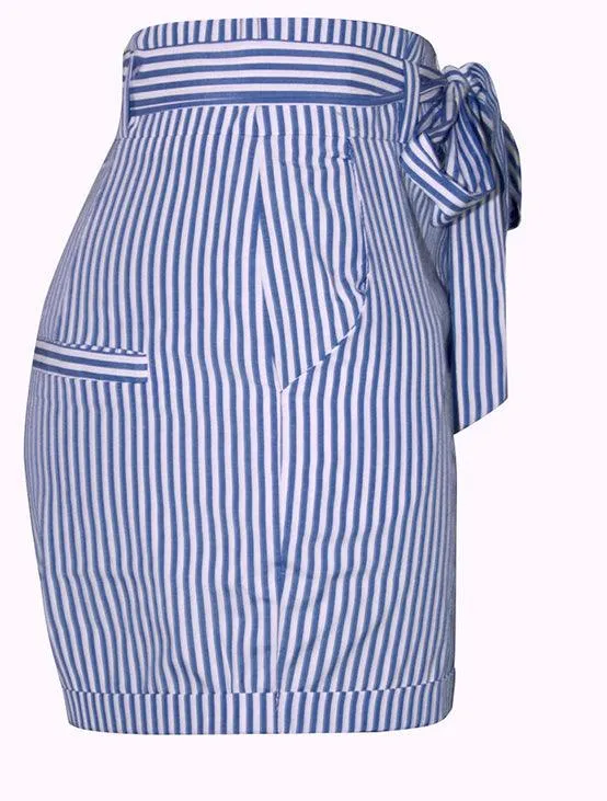 END OF THE LINE PLEATED SHORTS