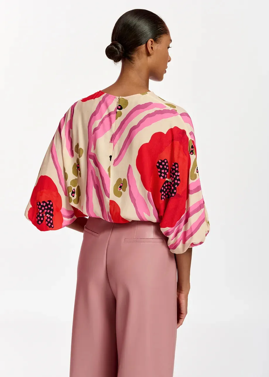 Essentiel Antwerp Flower Power Top