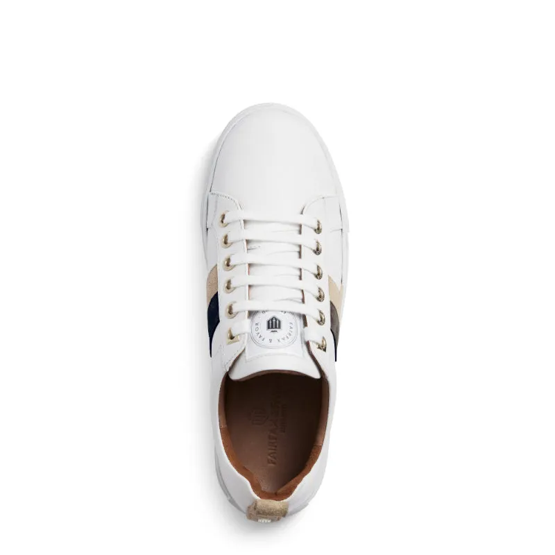 Fairfax & Favor Alexandra Ladies Trainer - Neutral Tri-Colour