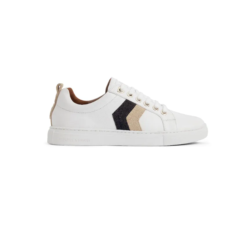 Fairfax & Favor Alexandra Ladies Trainer - Neutral Tri-Colour