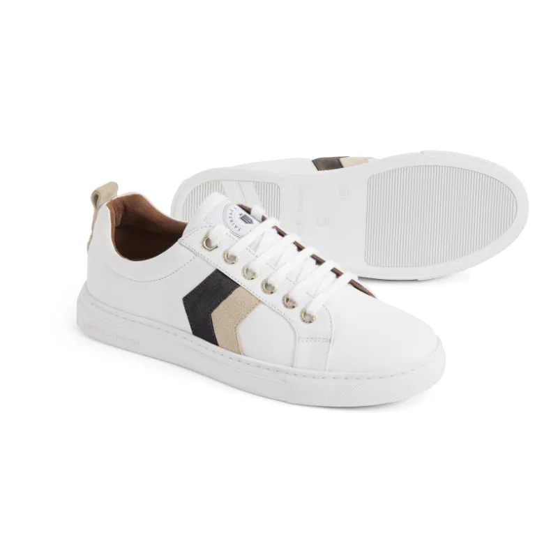 Fairfax & Favor Alexandra Ladies Trainer - Neutral Tri-Colour