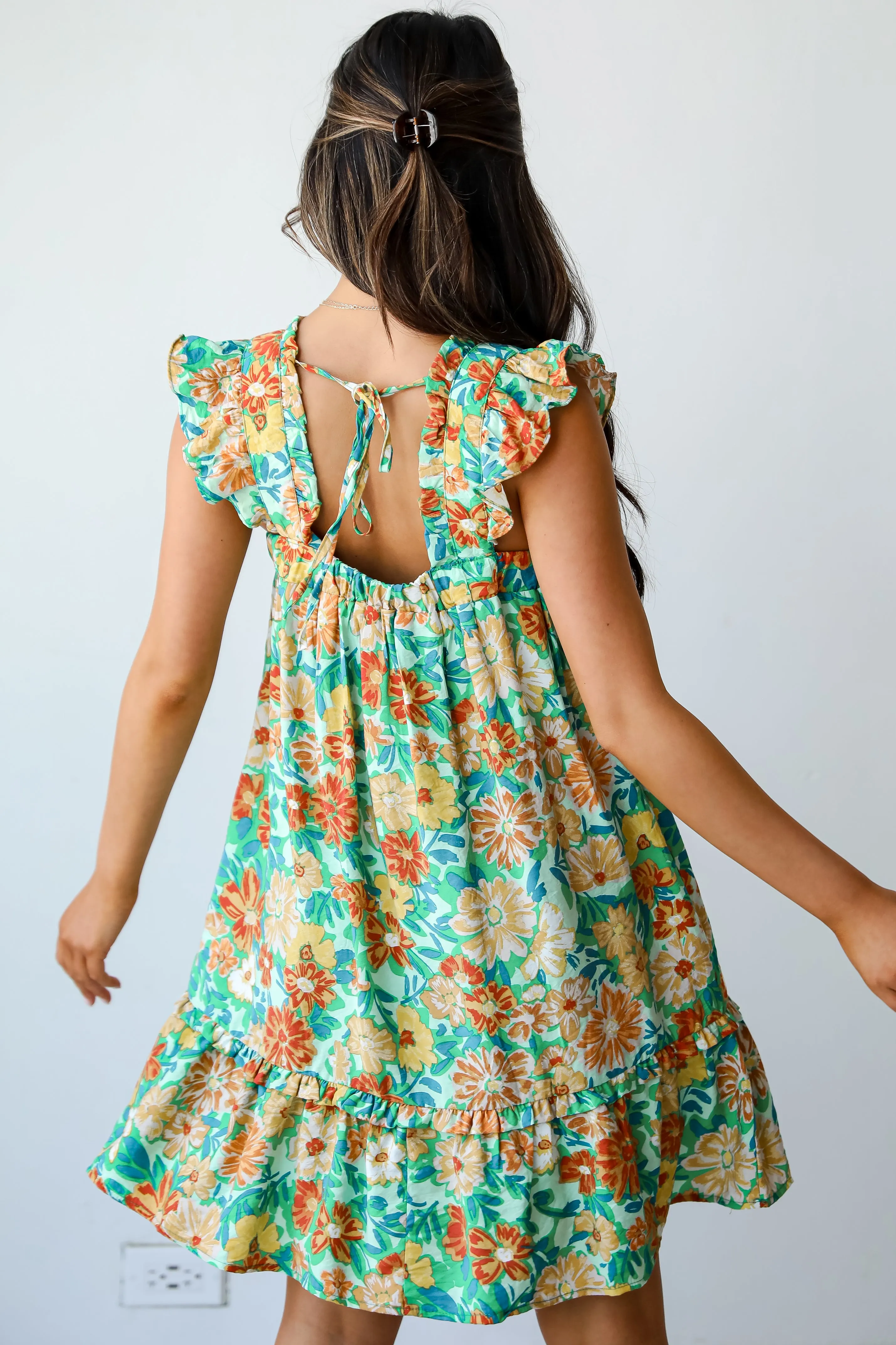 FINAL SALE - Darling Mindset Floral Mini Dress