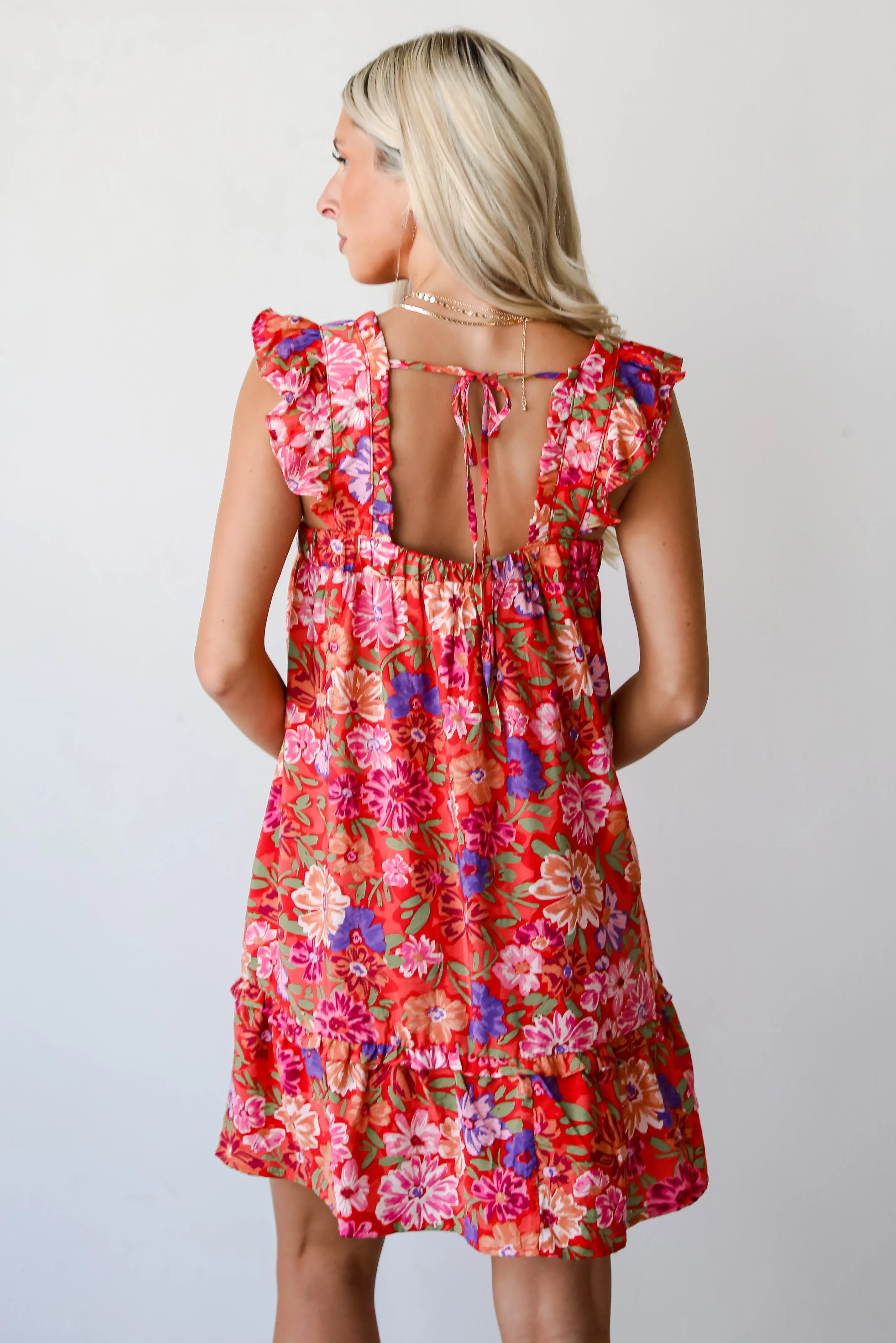 FINAL SALE - Darling Mindset Floral Mini Dress