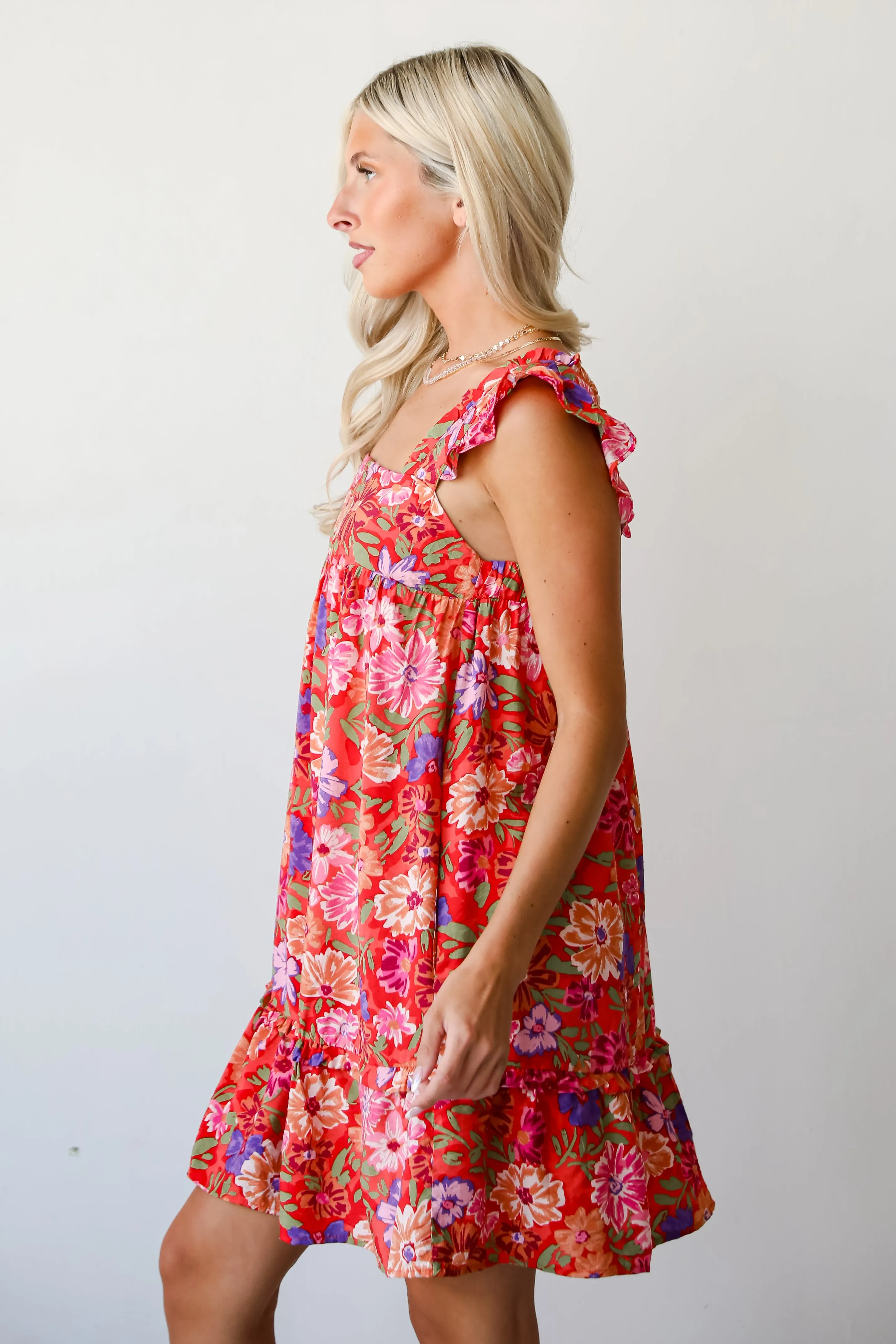 FINAL SALE - Darling Mindset Floral Mini Dress