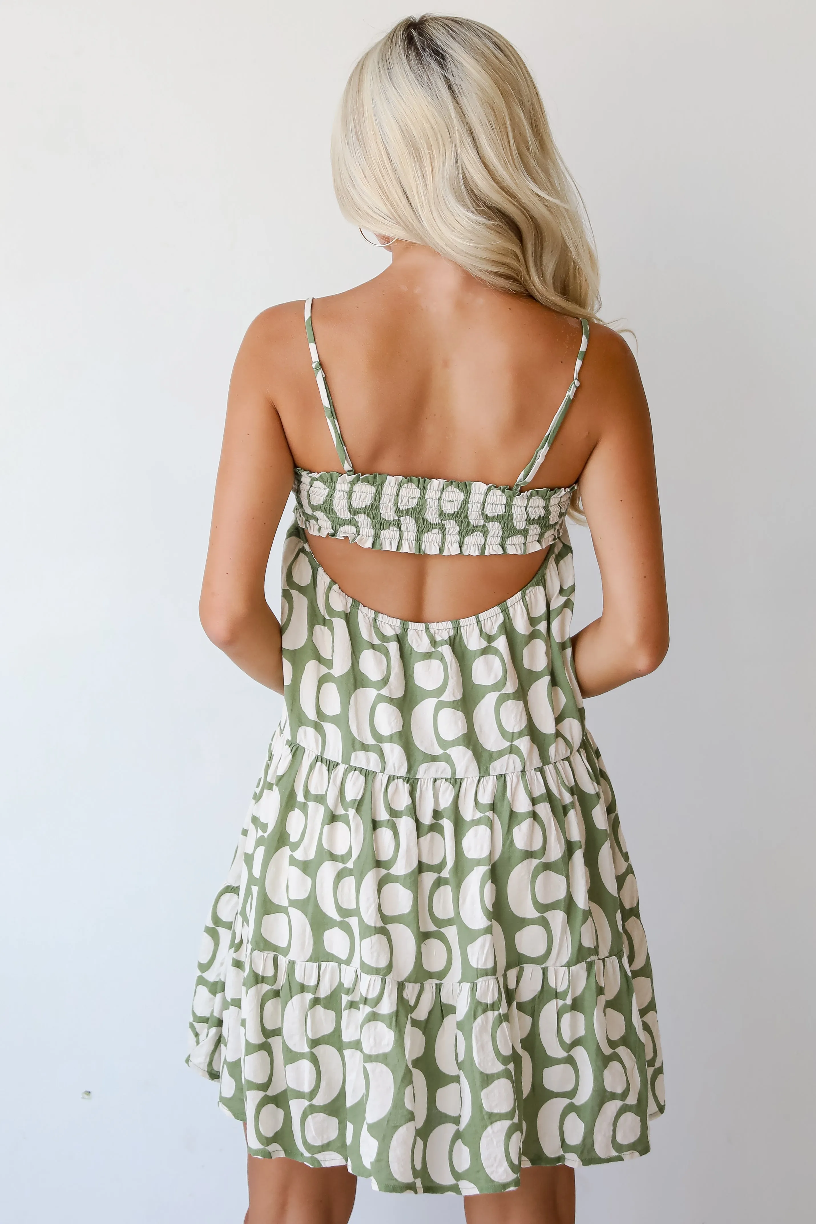 FINAL SALE - Darling Success Green Mini Dress