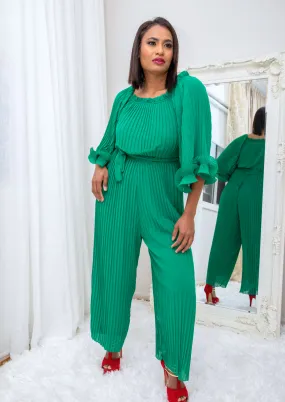 Fiona Emerald Jumpsuit