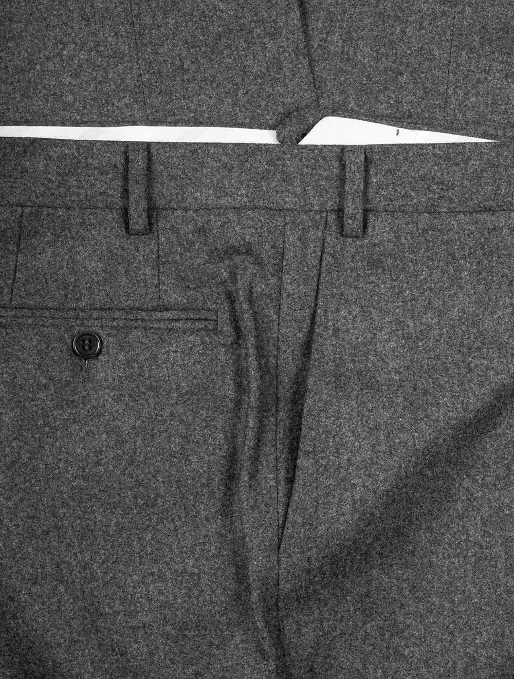 Flannel Trousers Grey