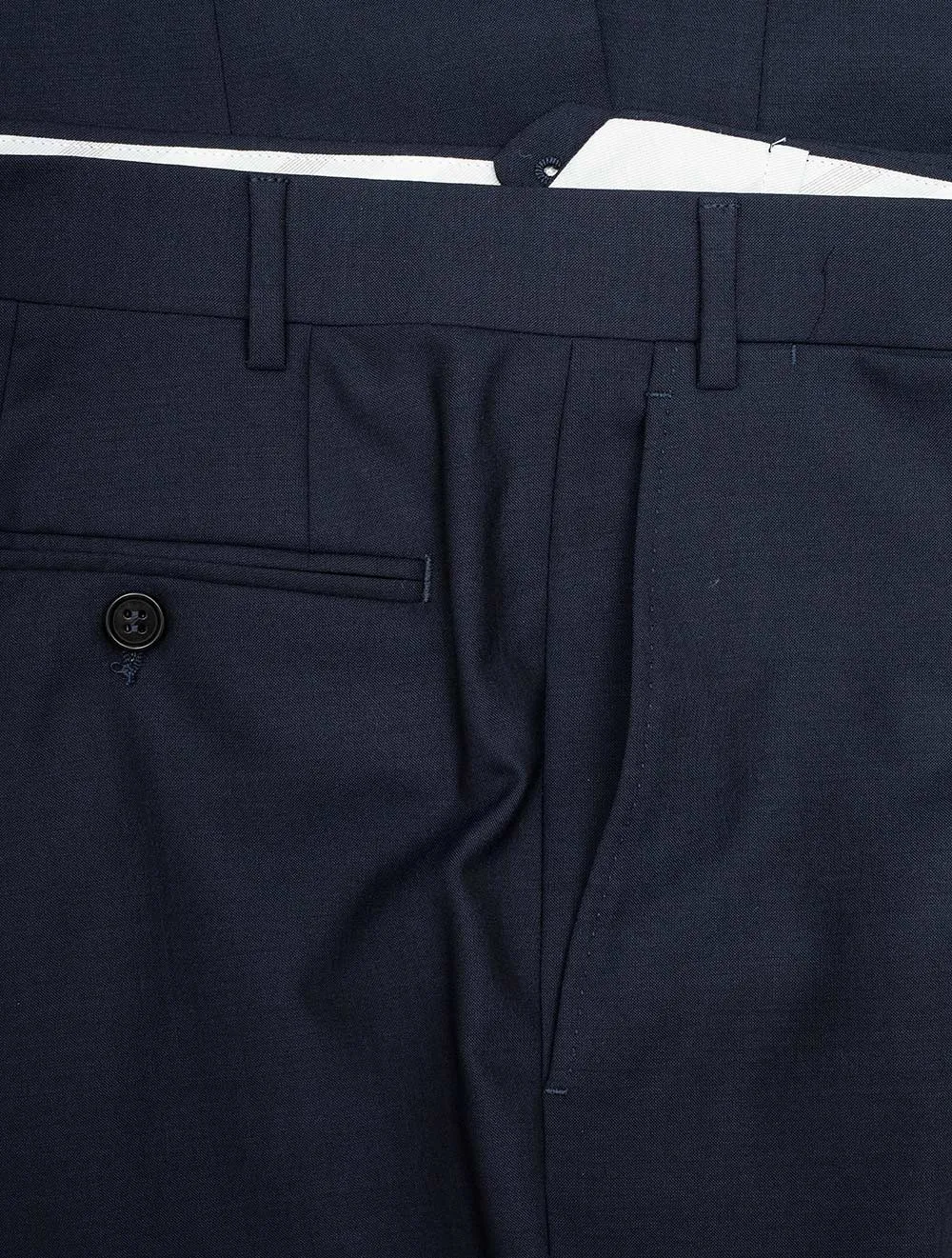 Formal Wool Trouser Navy