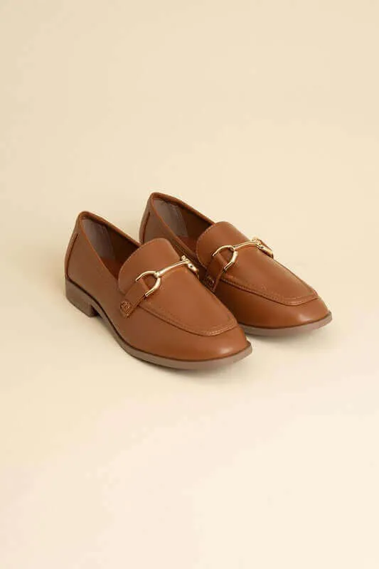 Guitar Horsebit Flats Loafers