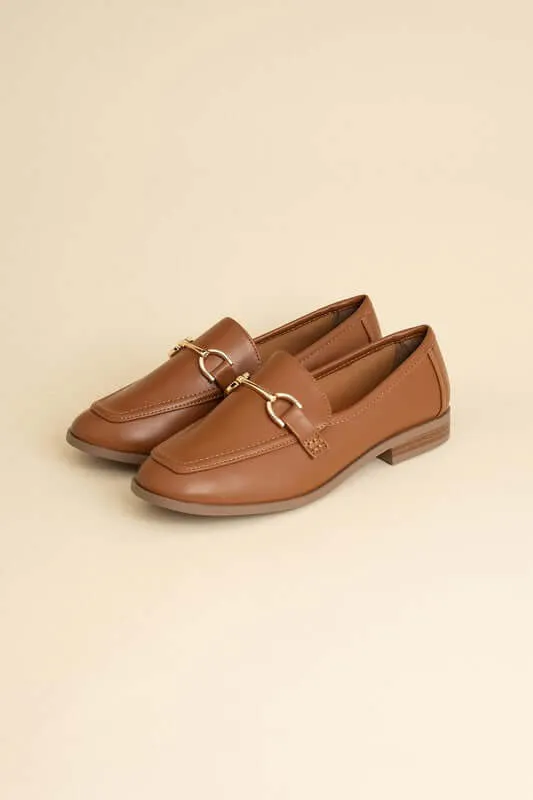 Guitar Horsebit Flats Loafers