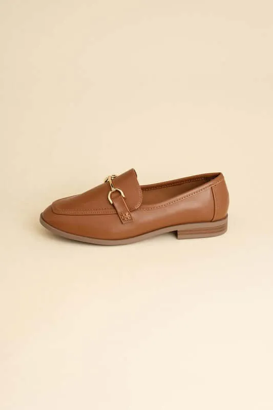 Guitar Horsebit Flats Loafers