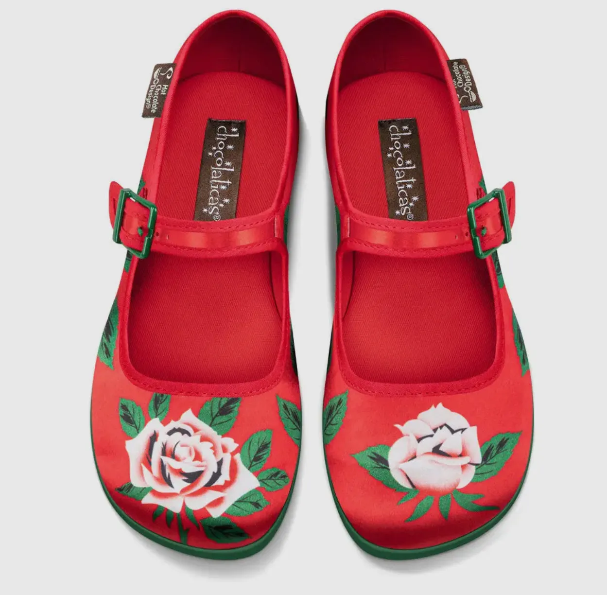 Hot Chocolate Chocolaticas® Blossom Shine Mary Jane Flat