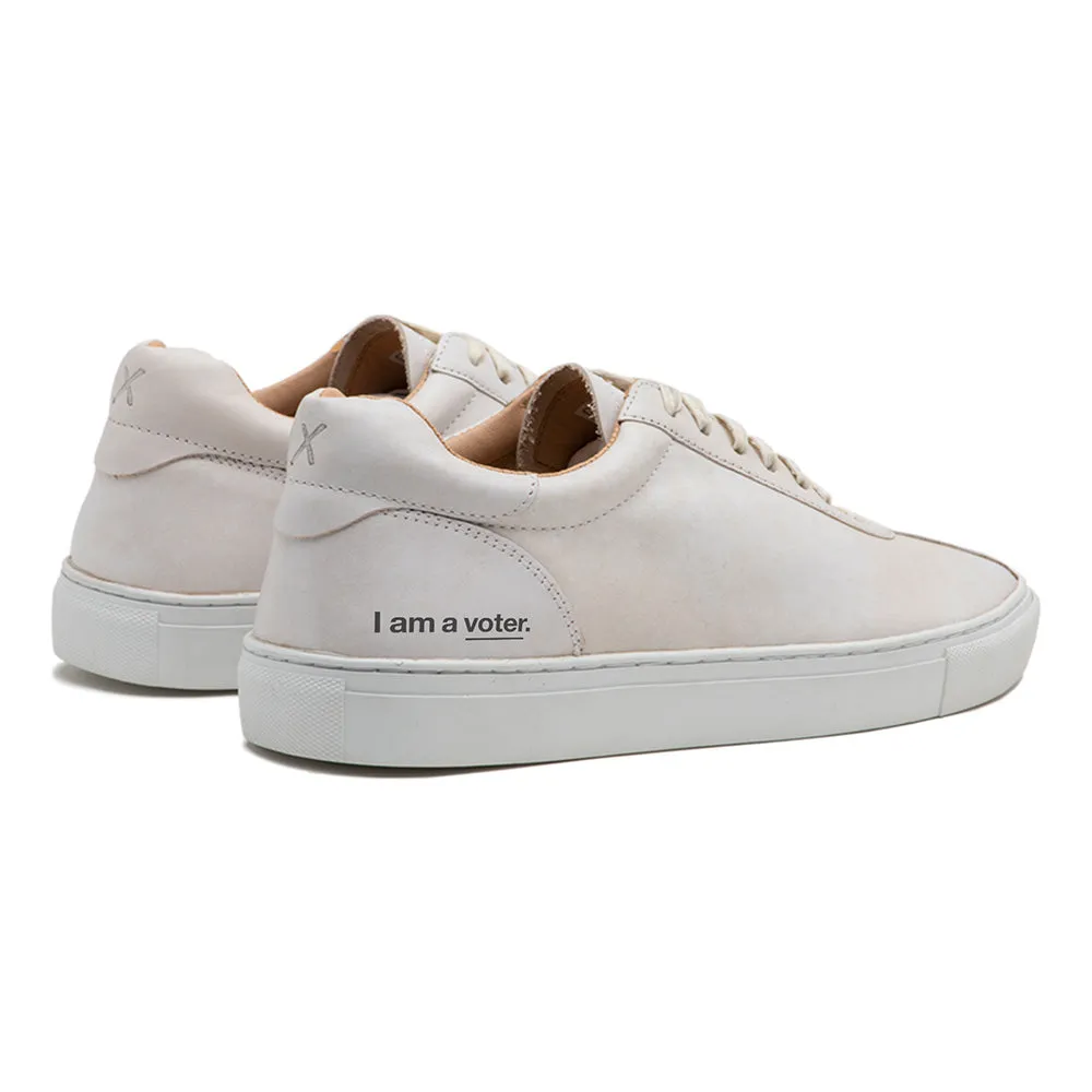 I am a voter. - Women's Leather Sneaker