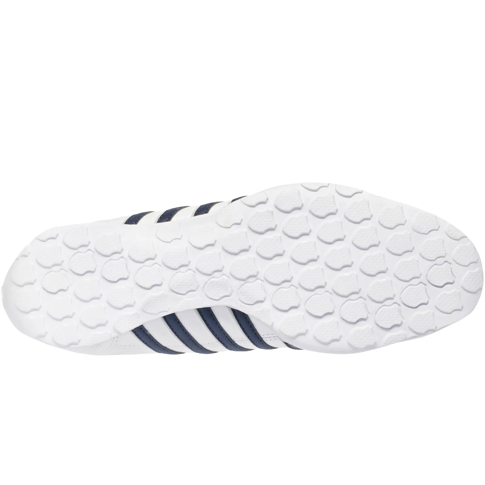 K-Swiss Mens Arvee 1.5 Leather Low Rise Trainers - White/Navy