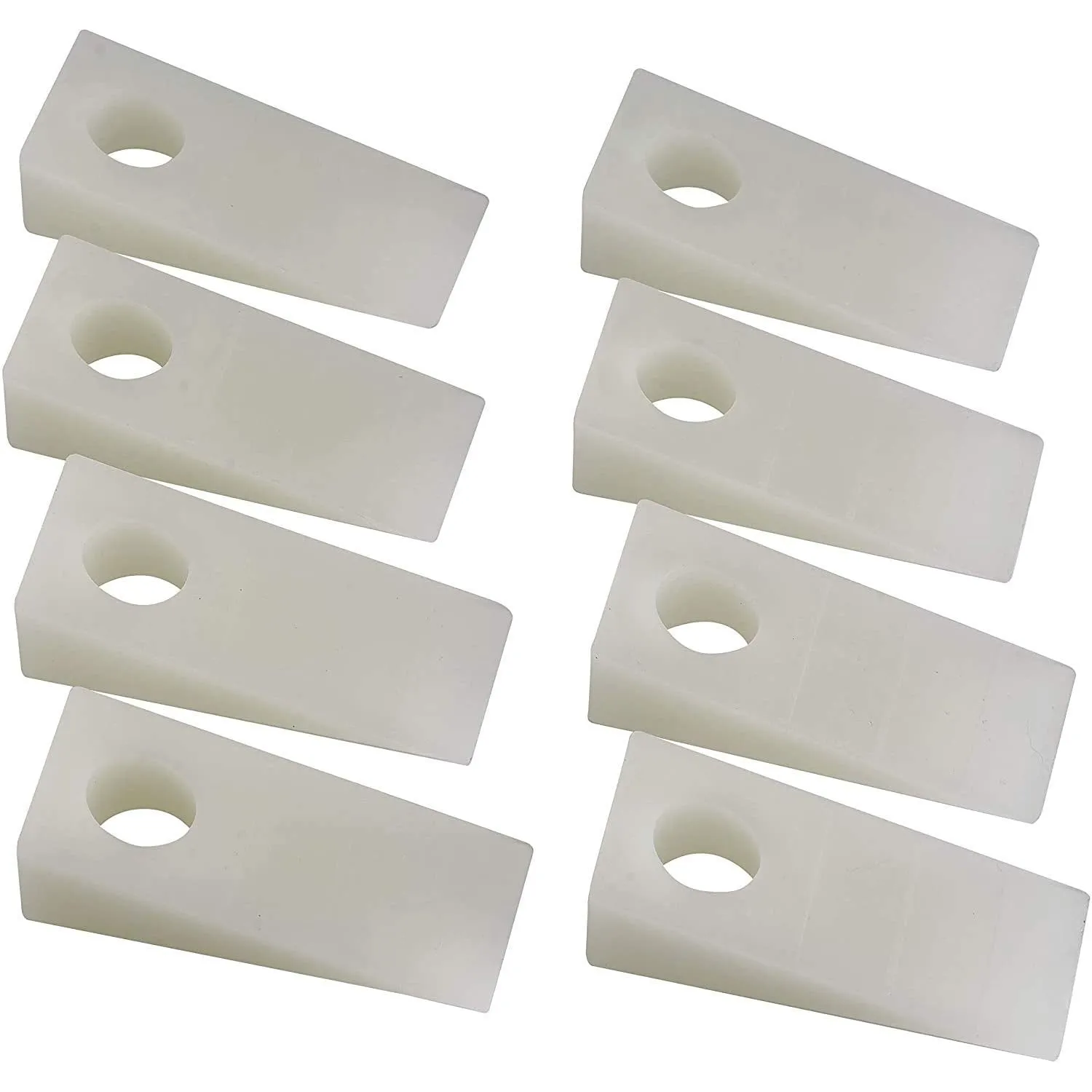 Katzco Plastic Doorway Wedge Kit - 8 Pack, Thin Door Propping Tool - Ideal for Car Repair