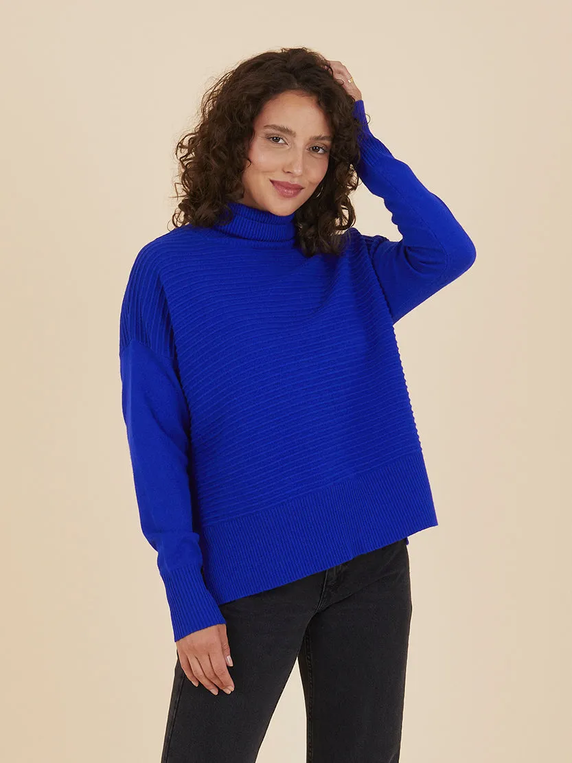 Kyle Roll Neck Cashmere Jumper