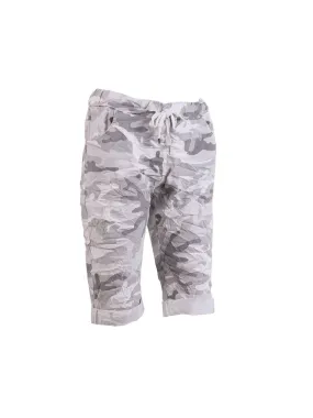 Magic Camo Shorts - White/Grey- Two Sizes