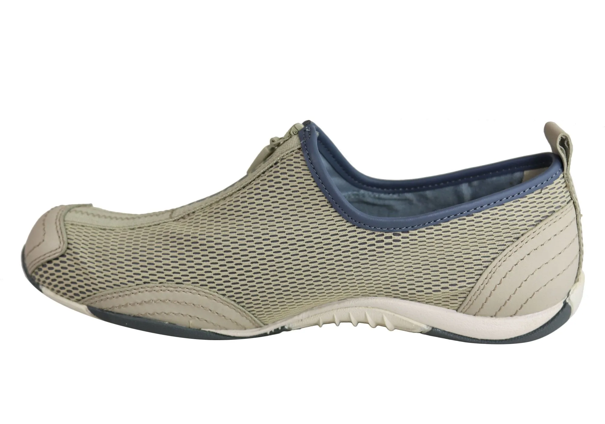 Merrell Barrado Womens Comfortable Flat Casual Zip Shoes