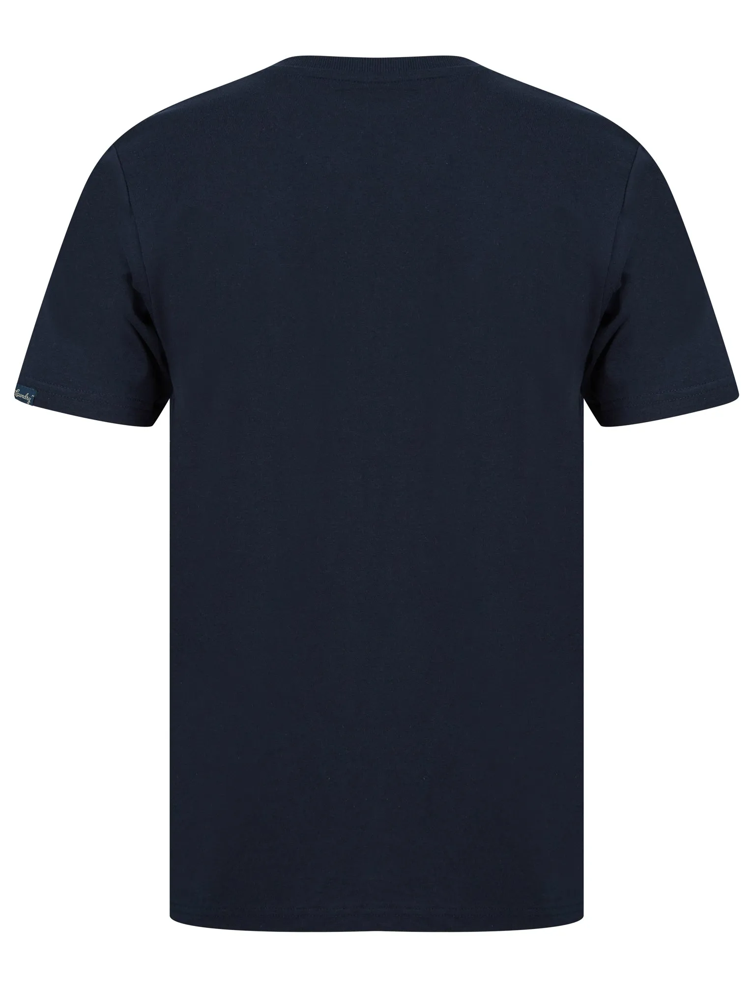 Moored Motif Cotton Jersey T-Shirt in Sky Captain Navy - Tokyo Laundry